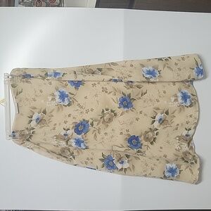 Jaclyn Smith Classic X Large Maxi Skirt w left side zipper